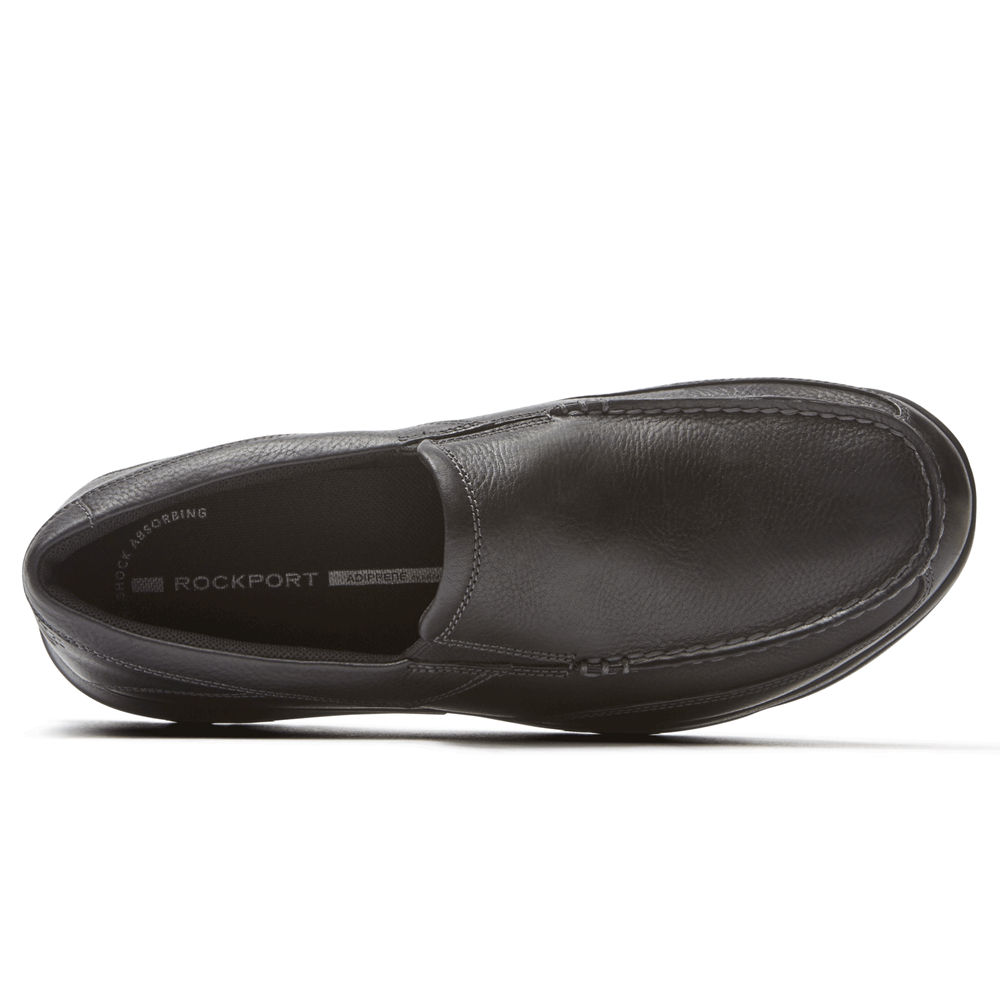 Rockport Slip-On For Mens Black - Junction Point - VH4093678